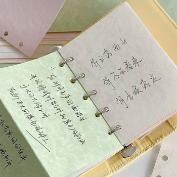 Refill jurnal hârtie pergament 110 g, pagini cu două și trei pliuri, pagini interioare goale, cod produs Q3-28