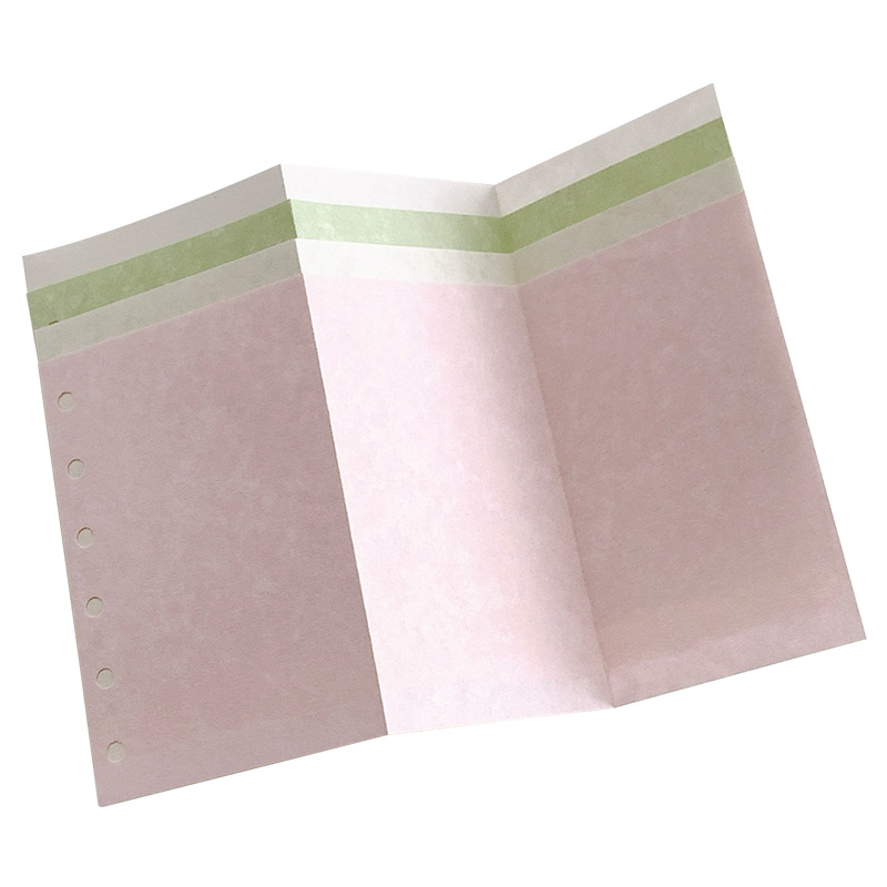 Refill jurnal hârtie pergament 110 g, pagini cu două și trei pliuri, pagini interioare goale, cod produs Q3-28