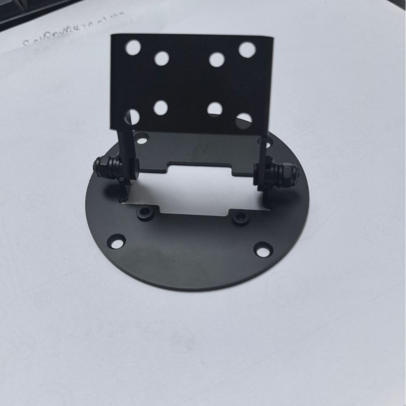 Suport rotativ din oțel inoxidabil cu cadru fix pentru ax, cutie rotundă cu două poziții, greutate 50, standard