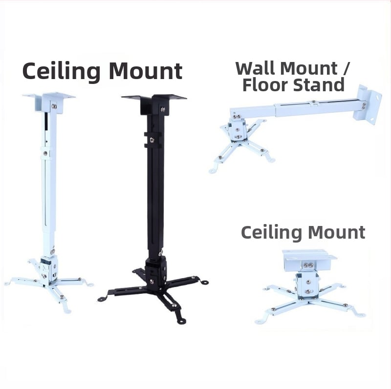 Suport proiector Star Shadow – montaj pe perete și tavan, telescopic, compatibil cu Epson și BenQ
