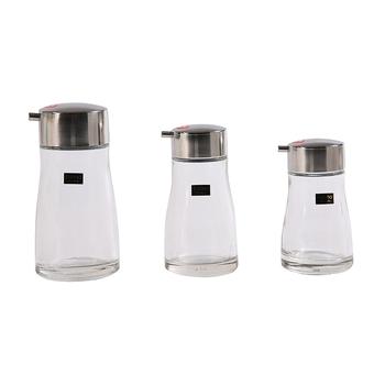 Set de sticle din sticlă ASVEL pentru condimente, stil japonez, pentru sos de soia, ulei și oțet, ambalaj universal, calitate de primă clasă