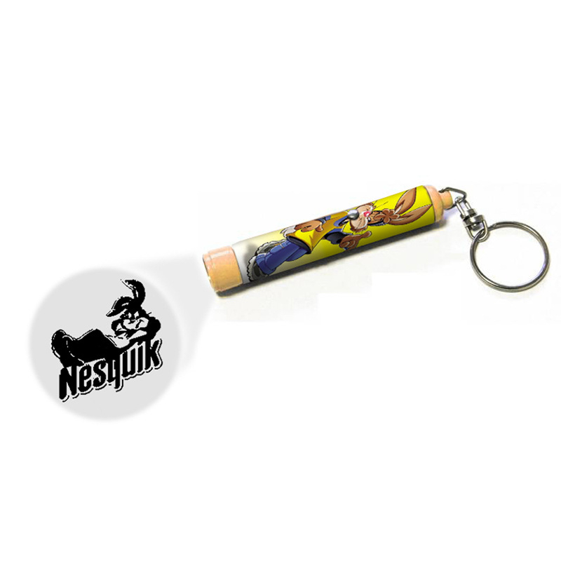 Μεταλλικός φακός προβολής λογότυπου — Προσαρμόσιμο δώρο-παιχνίδι για παιδιά 4–6 ετών