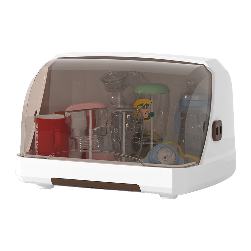 Cumisüveg és baba étkészlet tároló polc, szárító rekesszel és porvédő tetővel — márka Hijiada, tejpor doboz stílus: Egyéb