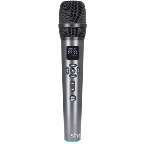 Microfon wireless de mână, model Mi-047A, marca Hong Kong Art, accesorii audio