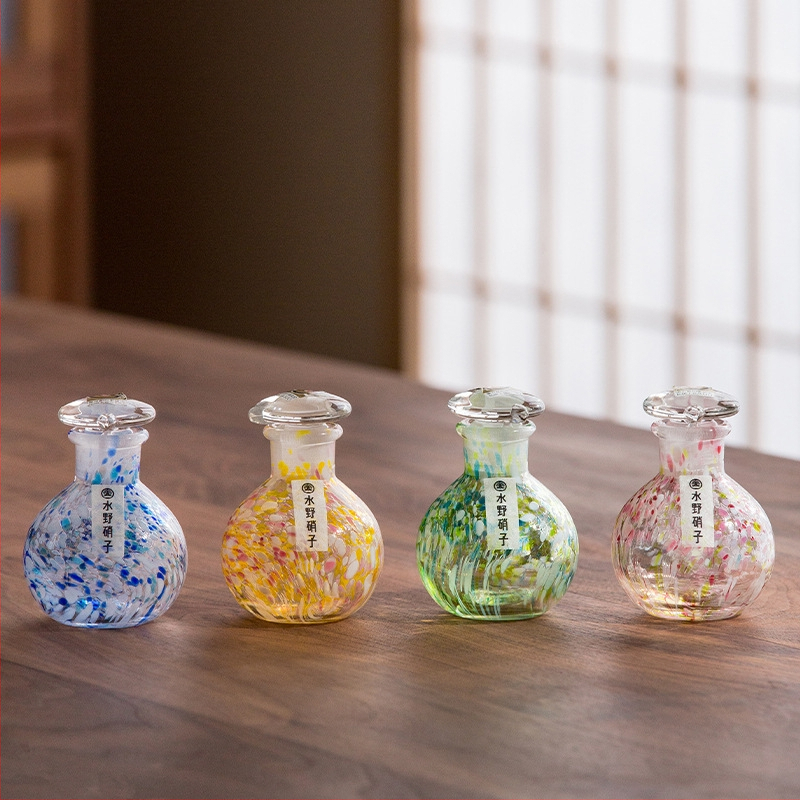 Sklenená fľaša na tekuté koreniny — Watery Glass, japonský štýl, sklenený materiál, bez loga
