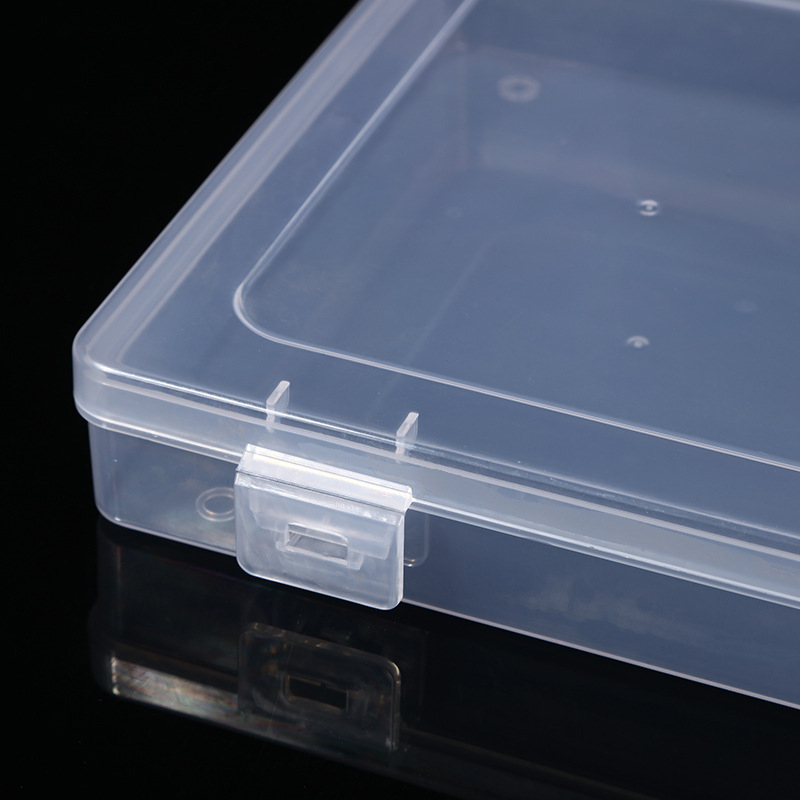 Set de cutii rectangulare din plastic PP cu capac, 24 bucăți, design modern minimalist, pentru acasă și birou