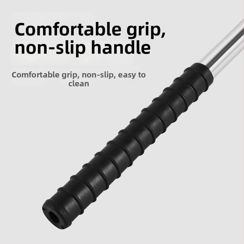 Telekopická sieťová tyč na rybolov z nehrdzavejúcej ocele, bezšvová trubka, zosilnená viacúčelová súprava