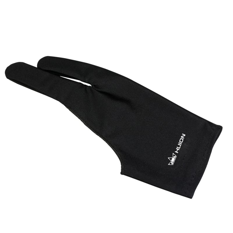 Huion GL200 mănuși de desen — design cu două degete, ușoare, rezistente la transpirație, pentru tablete și afișaje grafice