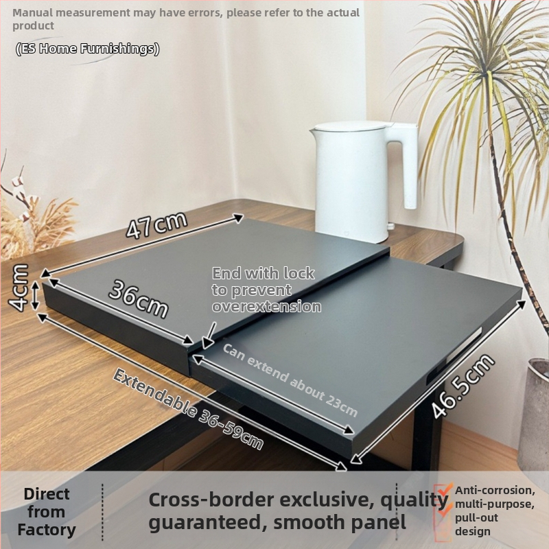 Kuchynský stojan na mikrovlnnú rúru s dolným stojanom a vysúvacím nástrojom na prípravu jedla (Materiál: uhlíková oceľ; Model: 47-39; Štýl: moderný minimalistický; Spracovanie: prispôsobenie podľa vzoriek)