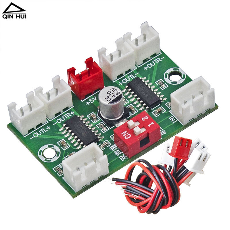 XH-A156 Četverokanalni PAM8403 digitalni pojačivač ploča, USB 5V napajanje, DIY mini audio kutija retrofit modul