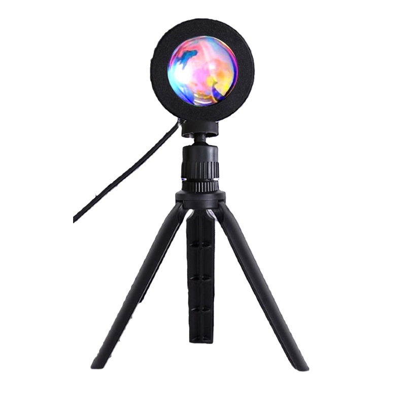 RGB lampica za projekciju zalaska sunca na tripod-u — ambijentalno svjetlo
