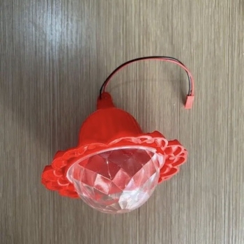 Rotirajuća lanterna s projekcijom – papirni materijal, kružnog oblika, kineskog stila, funkcija osvjetljenja