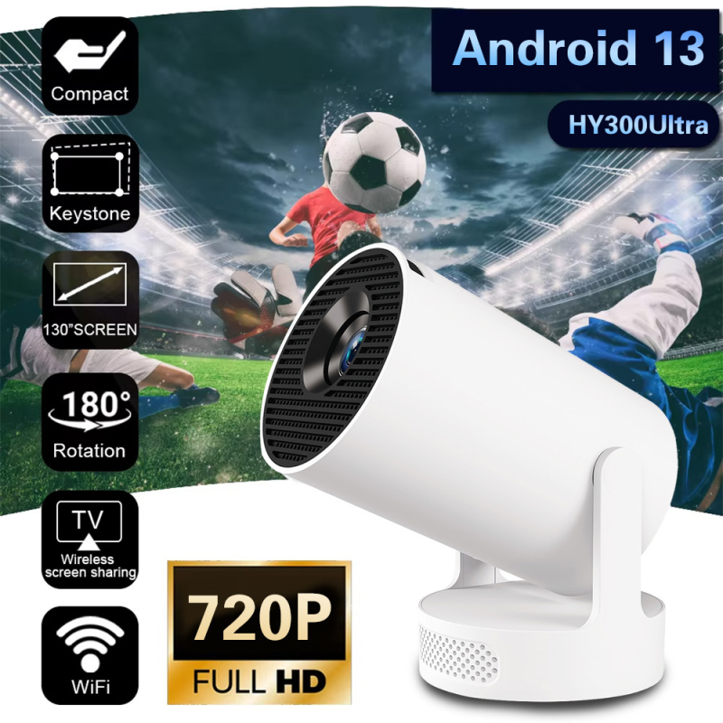 X10-ULTAR Prijenosni Pametni Projektor, Android-kompatibilan, Wi‑Fi Podrška, Mrežno Sučelje, Dodirno + Gumb Kontrola, Englesko Sučelje