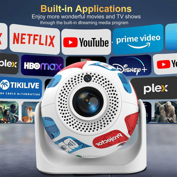 Pametni projektor 4K HD autofokus Android Wi-Fi