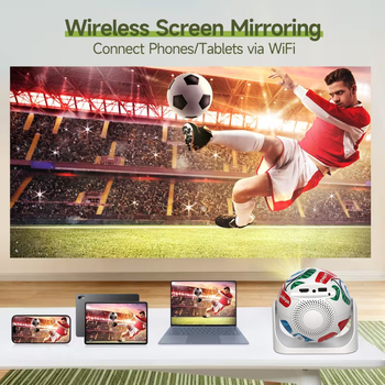 Pametni projektor 4K HD autofokus Android Wi-Fi