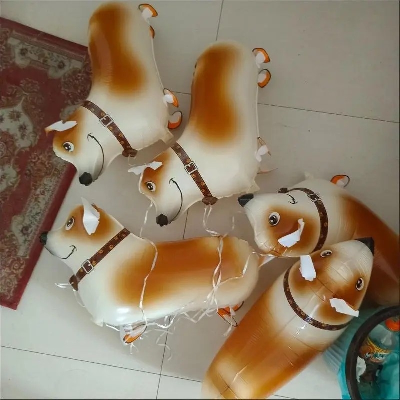 Balon jucărie cu formă de animal de desene animate extraterestru, model zodiacal, material Altul, marcă Friendly