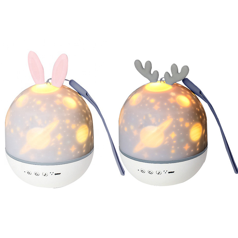 Proiector cer înstelat cu cutie muzicală - alimentare USB, Bluetooth, sunet, montaj pe masă, Numărul produsului 181