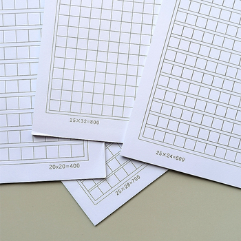 Hârtie de manuscris cu pătrate, 70 g, disponibilă în 400/600/700/800 pătrate