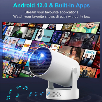 Proiector de casă E300PRO, 720W, Rezoluție 720P (1280x720), Strălucire 200