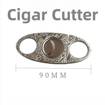 Nehrđajući čelične škarice za cigare s mogućnošću logotipa, brusena površina