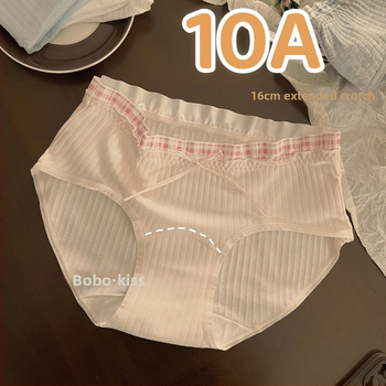 Ženske pamučne gaćice s antibakterijskom i prozračnom funkcijom, pleteni materijal, sadržaj pamuka 90–95%, srednji porast.