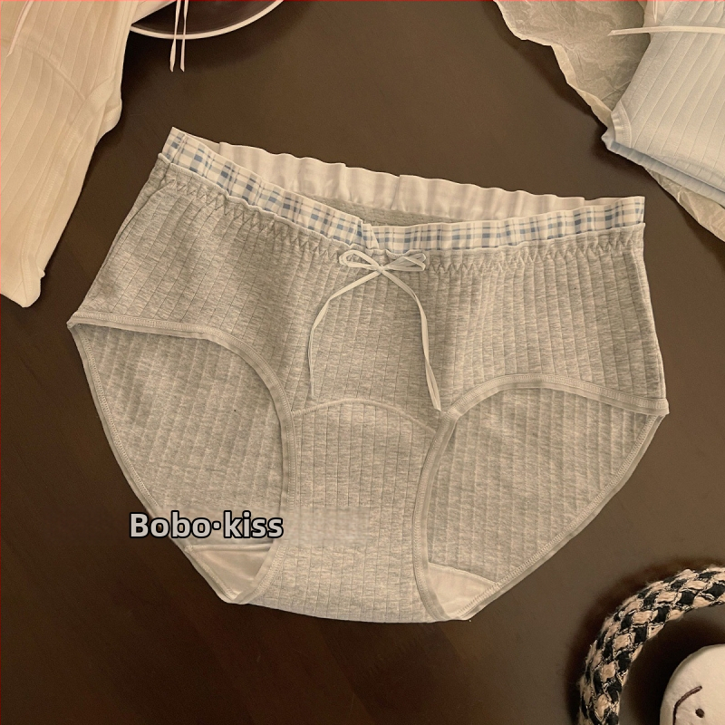 Ženske pamučne gaćice s antibakterijskom i prozračnom funkcijom, pleteni materijal, sadržaj pamuka 90–95%, srednji porast.