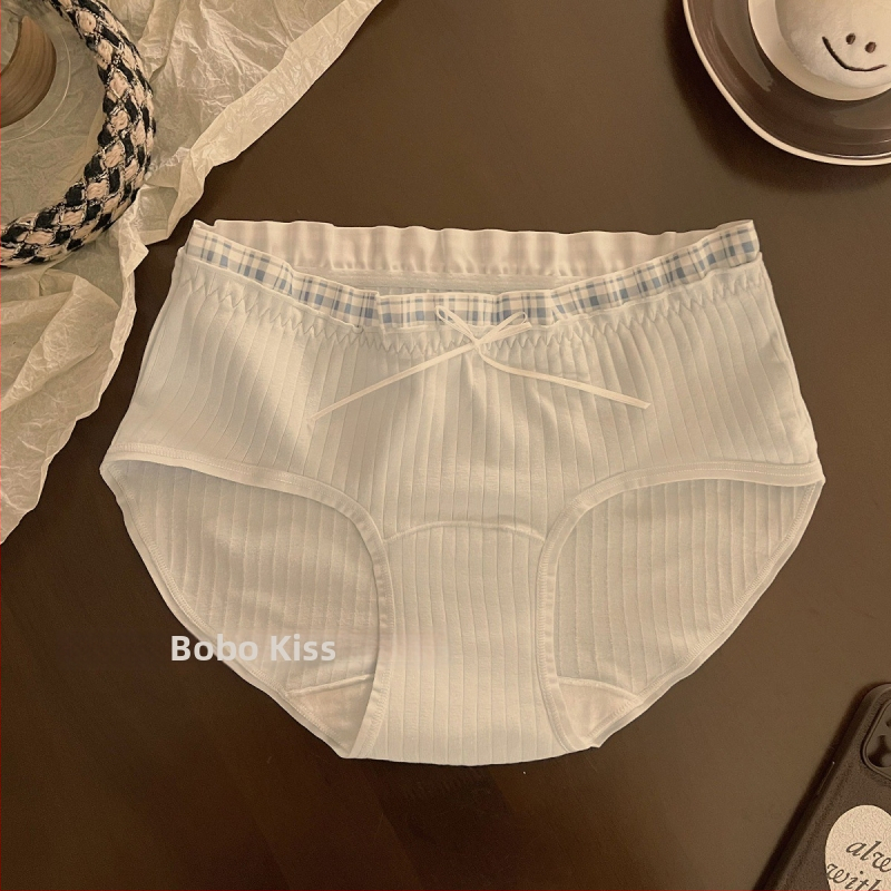 Ženske pamučne gaćice s antibakterijskom i prozračnom funkcijom, pleteni materijal, sadržaj pamuka 90–95%, srednji porast.