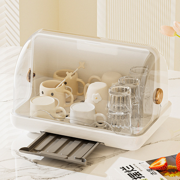 Raft de uscare pentru pahare din sticlă pe birou, Hua yide, model nou 2025, design modern minimalist, greutate 1630 g