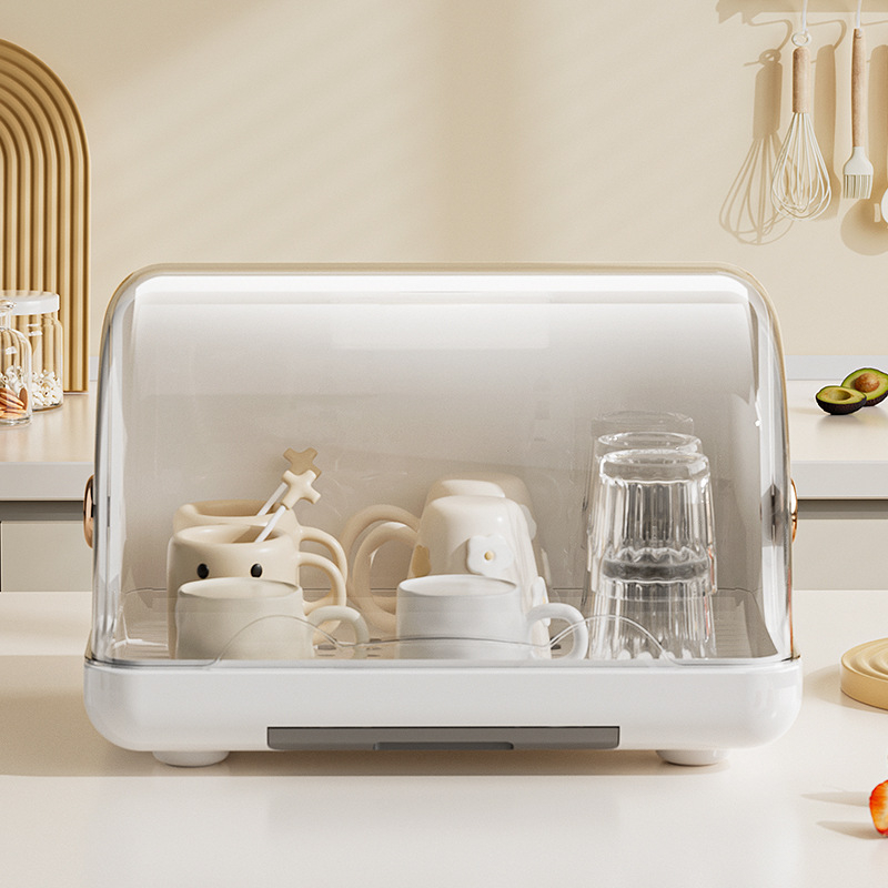 Raft de uscare pentru pahare din sticlă pe birou, Hua yide, model nou 2025, design modern minimalist, greutate 1630 g