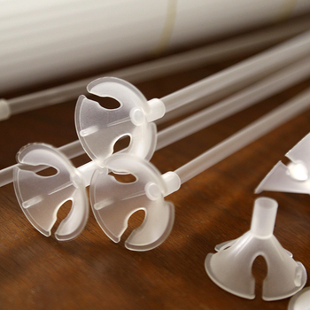 Ručna štap za buket voća s produljenim prozirnim vrhom, bez potporne šipke; dodatak za jagodni buket; pogodno za sportske događaje