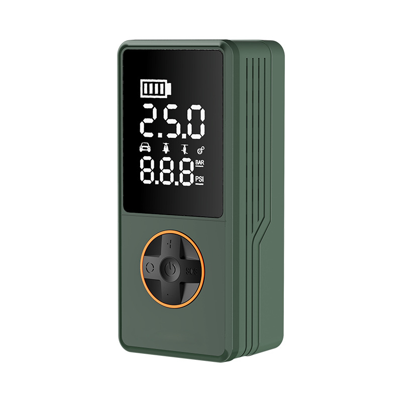 Αντλητής ελαστικών αυτοκινήτου, επαναφορτιζόμενος, 12V, 80W, 25 L/min, ψηφιακή οθόνη