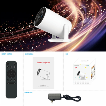 Prijenosni projektor HY300PRO+ CY300pro+ 1080P, 60W, 170 lm, 3C certificiran