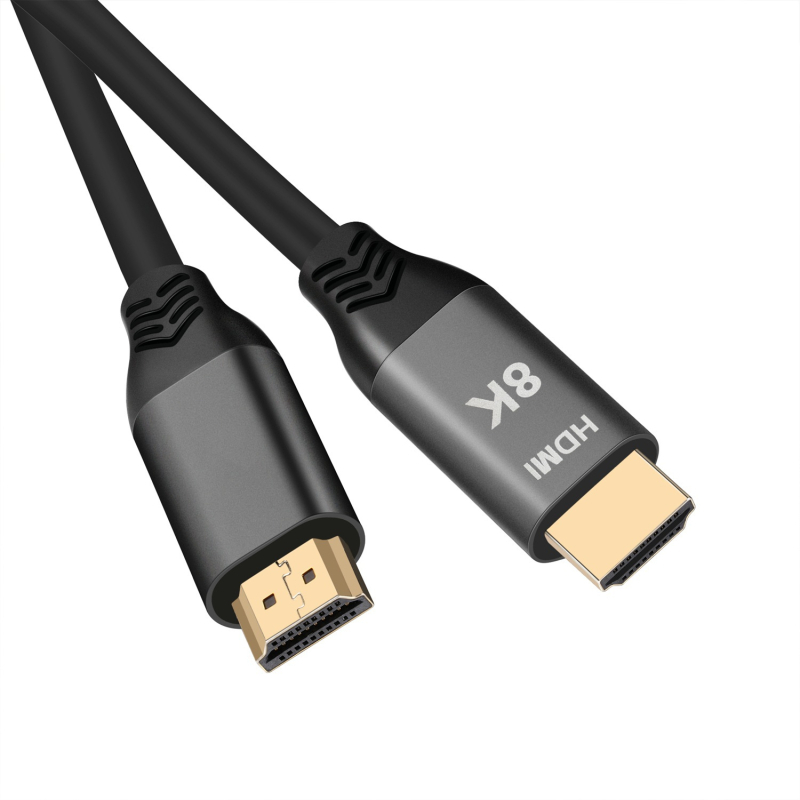 Καλώδιο HDMI 2.1, Υποστήριξη 8K και 4K120Hz, Αγωγός από καθαρό χαλκό, Χρυσές επαφές, Μήκος 1/2/3/5 m