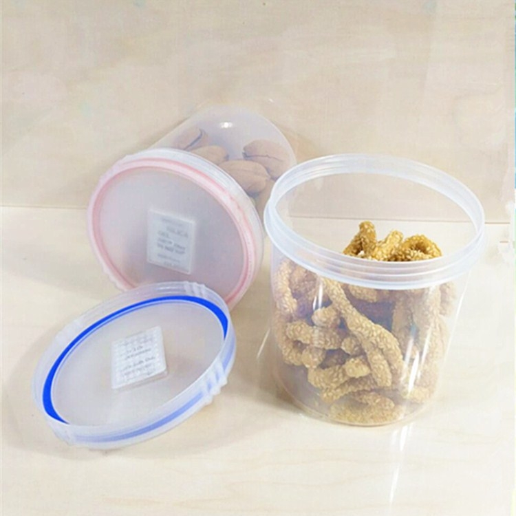 Прозрачен запечатан кухненски буркан за сухи продукти, 700 ml, пластмасов, марка Qiyu, корейски стил