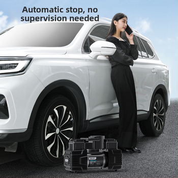 Deli automobilni kompresor za zrak, 12V, visok tlak, prijenosni, 120W