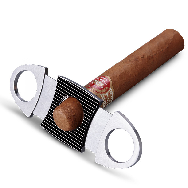 Rezač cigara – prijenosni, nehrđajući čelik, ručna izrada od CIGARLOONG, prilagodljiv