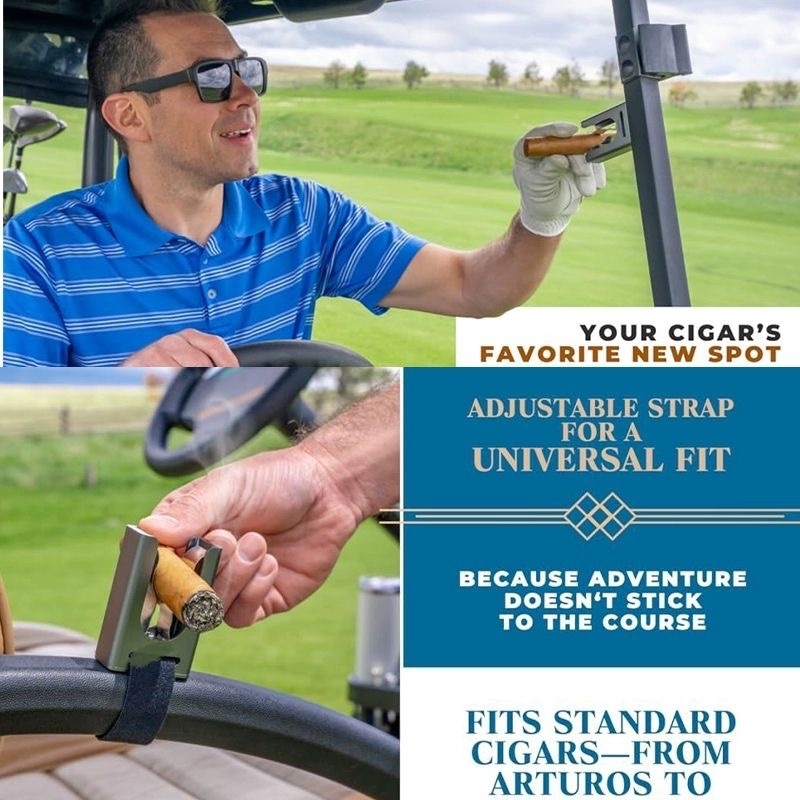 Držač cigara s magnetskom bazom, podesiv, od aluminijske legure i nehranjajućeg čelika