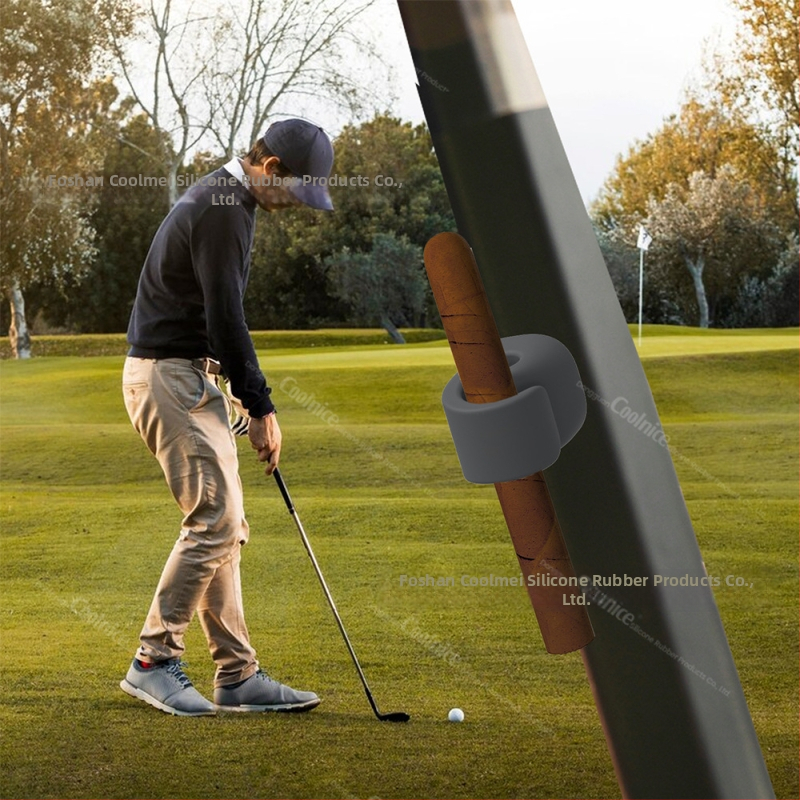 Magnetski silikonski spremnik za cigare, prijenosni vanjski klips-stojak, prilagodljiv (SBR + perle + EVA)