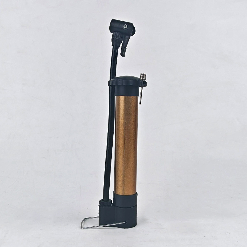 Ručna pumpa za bicikl, model 003, metalno tijelo, duljina 200 mm, težina 0,14 kg