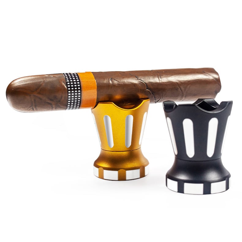 Aluminijski alat za cigare s probijačem i držačem, višefunkcionalan, prilagodljiv