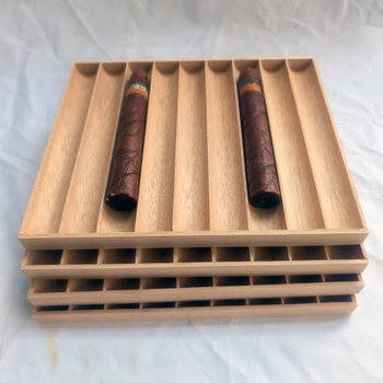 Tava za cigare od španjolskog kedrovog drveta, tanjur za kutije cigara, jednostavan stil, mogućnost prilagodbe