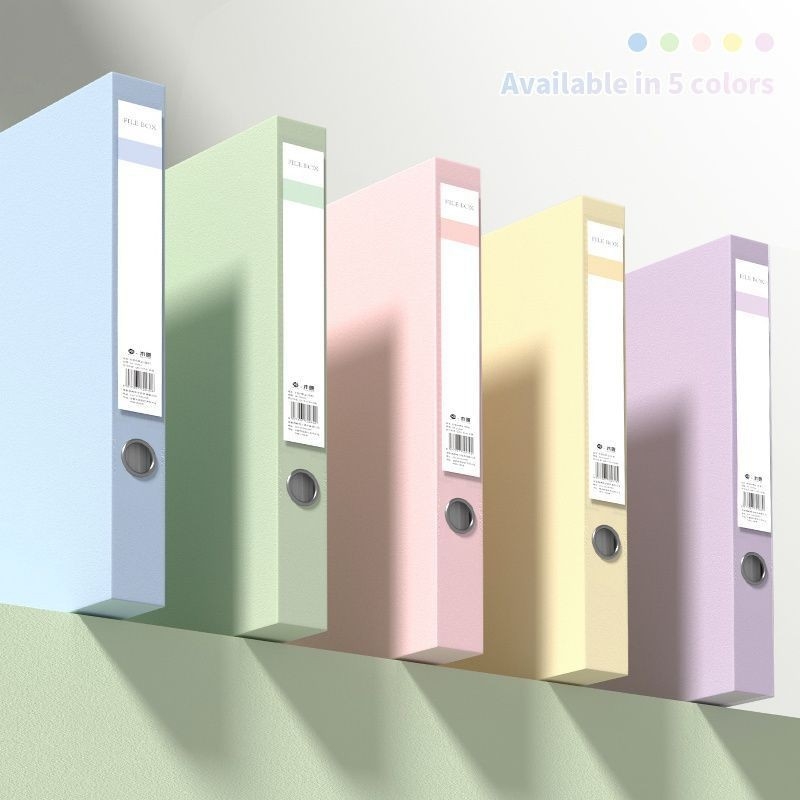 PP kutija za dokumente A4 sa etiketom, debljina 20/35/55 mm, bez logotipa