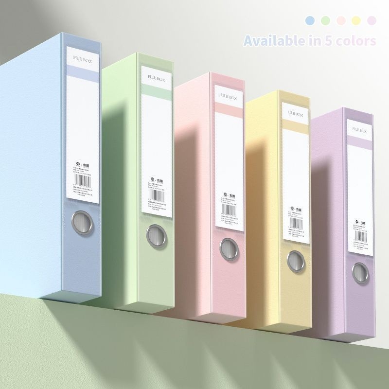 PP kutija za dokumente A4 sa etiketom, debljina 20/35/55 mm, bez logotipa