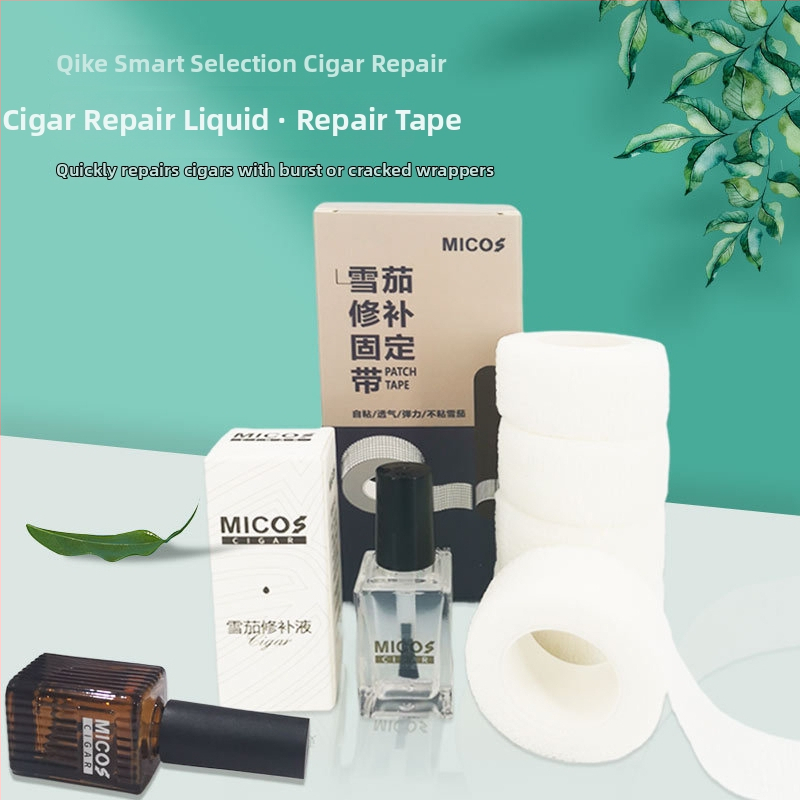 Set za popravak cigare sa samoljeplivom popravnom trakom i tekućinom za popravak – tvornički proizvod, mogućnost prilagodbe