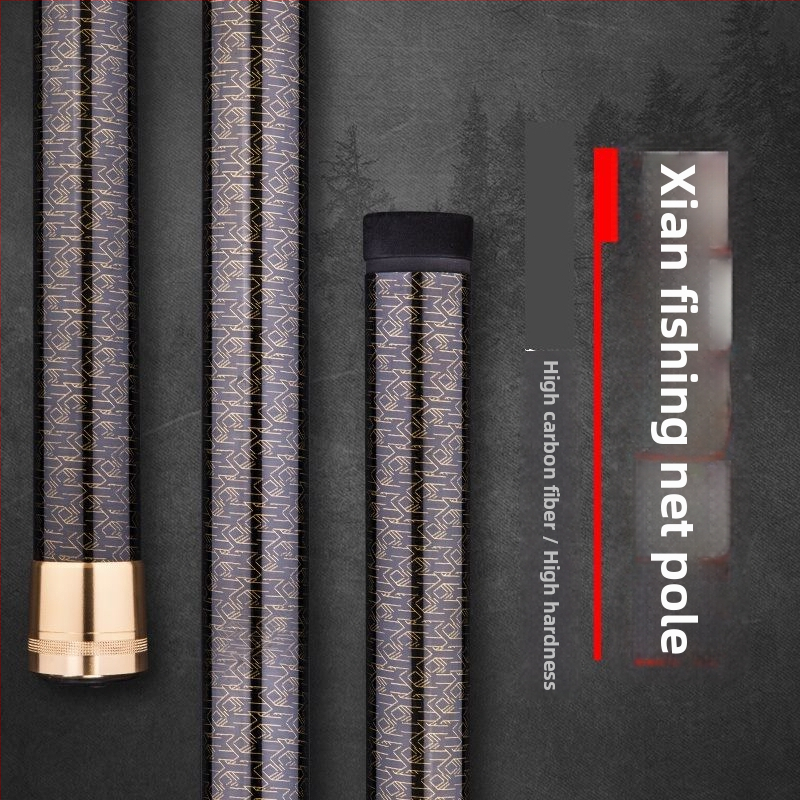 Prút na morské rybárstvo, z karbónových vlákien, nie teleskopický