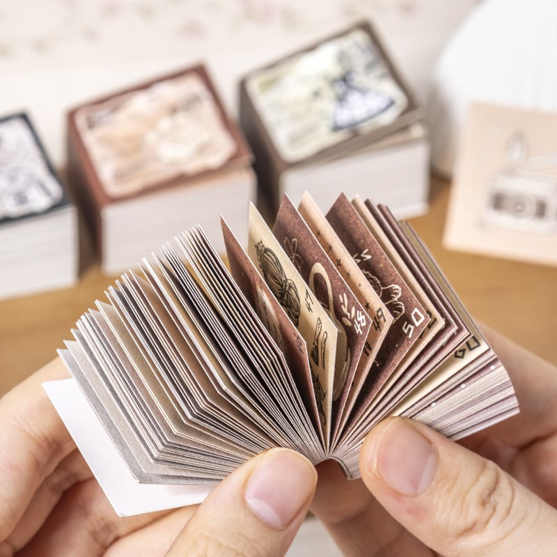 Ketchup Girl мини дневник — оригинален стил, лека хартия, печат, серия 100-дневен чек-ин, DIY колаж