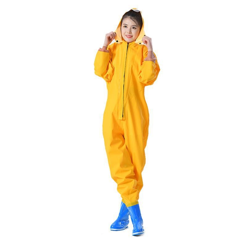 Женски водоустойчив костюм за водни дейности с водни панталони и водни обувки, пълен дъждовен комплект за лято риболов