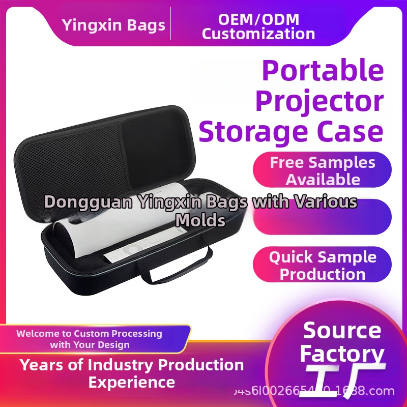 Torba za skladištenje projektora – EVA tvrdi kućište, kompatibilno s P3S, vodootporna ambalaža, prilagodba dostupna