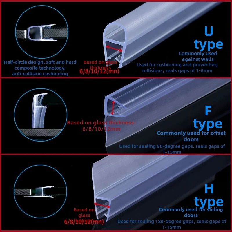 Magnetska brtva za vrata — marka Strength, model Seal strip, Regular Fit, namjena: vrata, stil Novi kineski stil