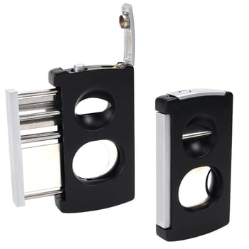 Trostruke škarice za cigarete od cinkove legure — visoke kvalitete, multifunkcionalne, s mogućnošću prilagođavanja logotipa